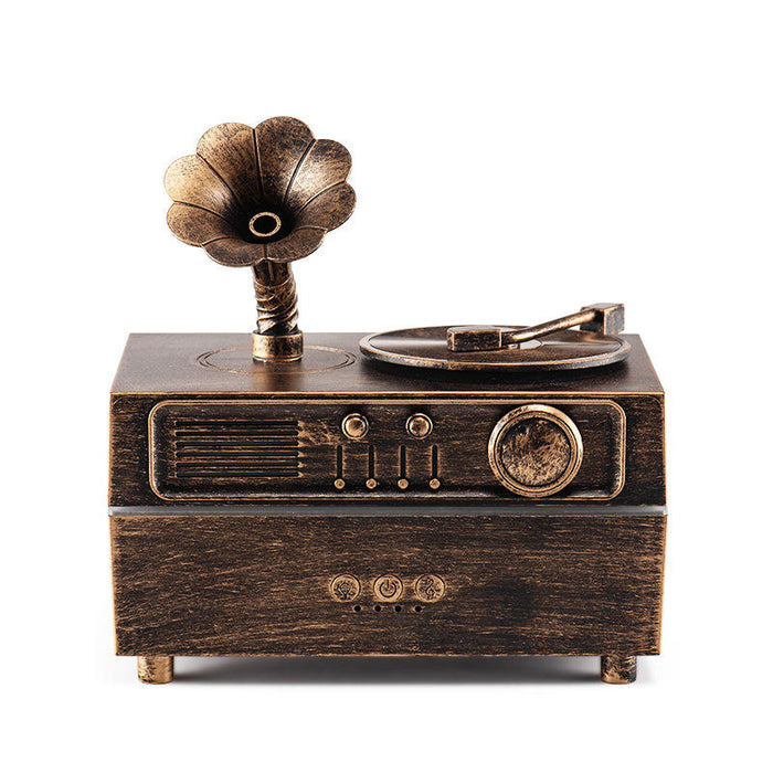 Scented Symphony Gramophone Aroma Diffuser with Bluetooth Speaker