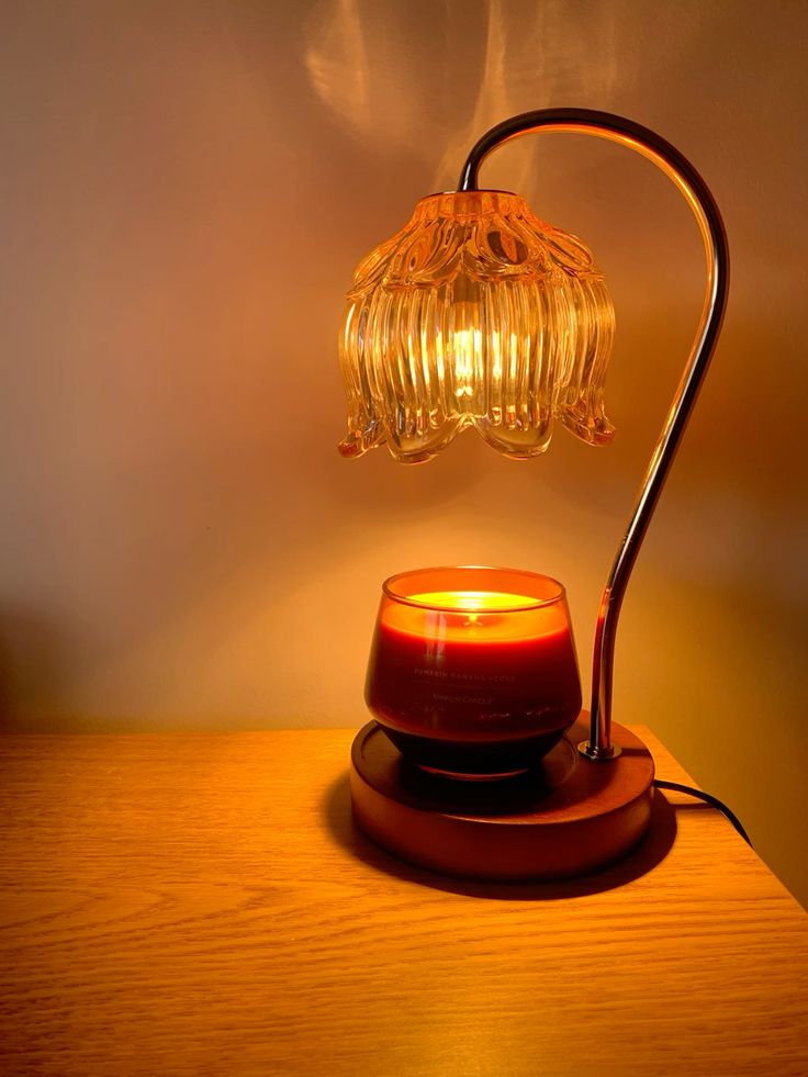 Berry Ember Candle Warmer Lamp