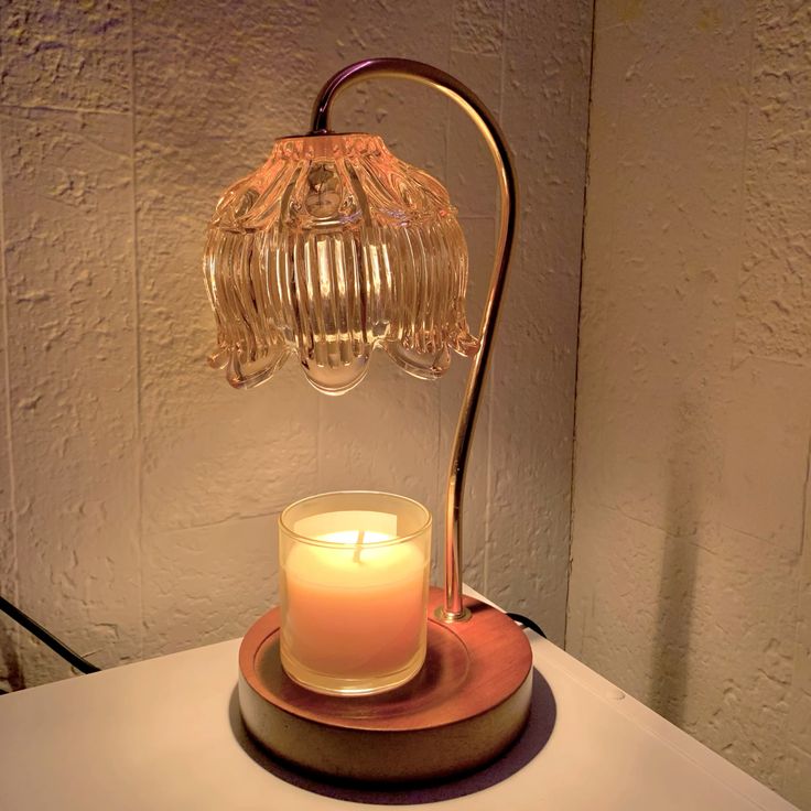 Berry Ember Candle Warmer Lamp