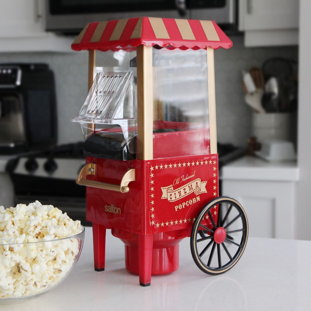 Carnival Crunch Retro Popcorn Cart
