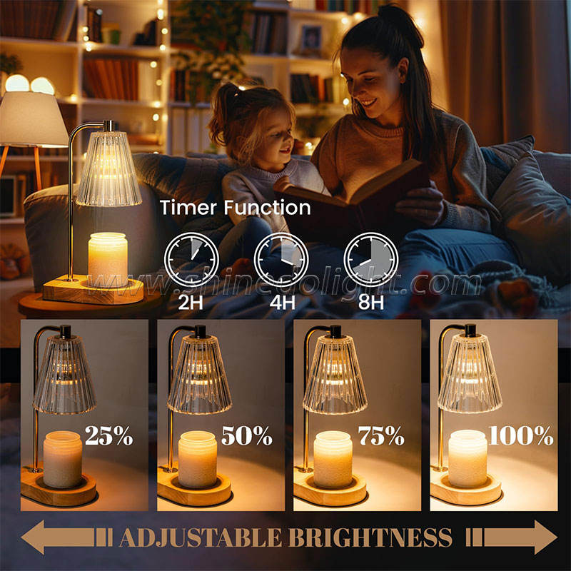 Berry Ember Candle Warmer Lamp