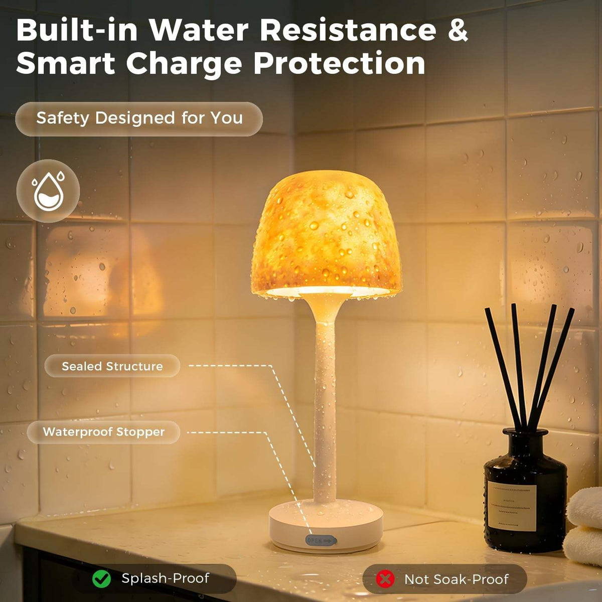 Aurora Mist Cordless Lamp and Aurora Projector