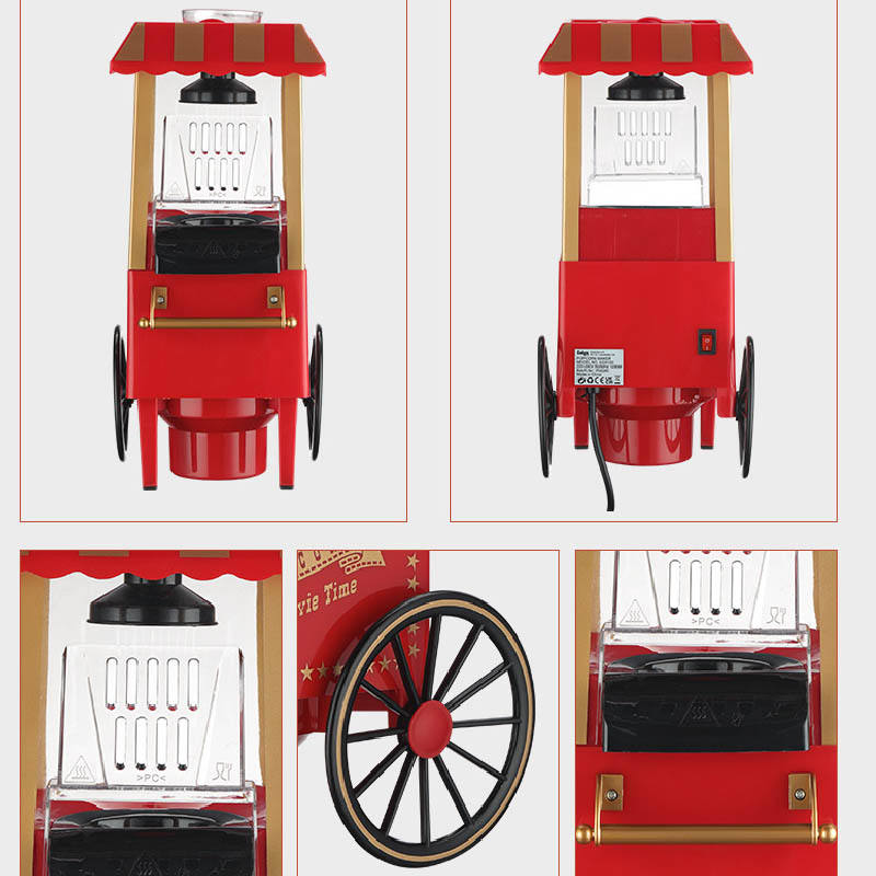 Carnival Crunch Retro Popcorn Cart