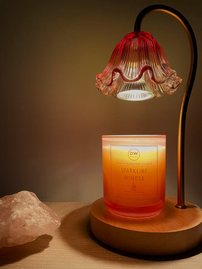 Berry Ember Candle Warmer Lamp