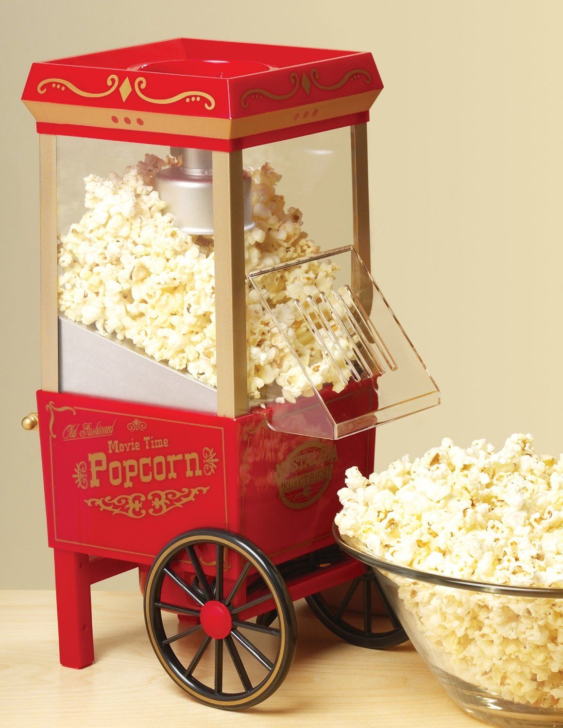 Carnival Crunch Retro Popcorn Cart