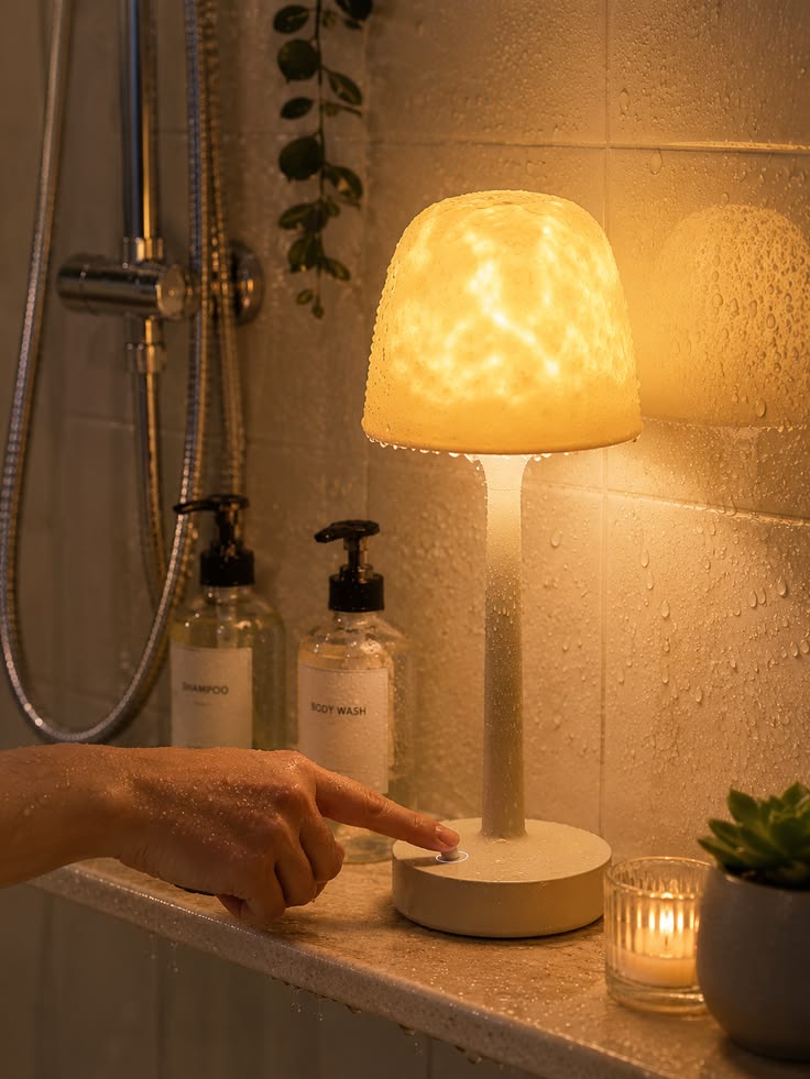 Aurora Mist Cordless Lamp and Aurora Projector