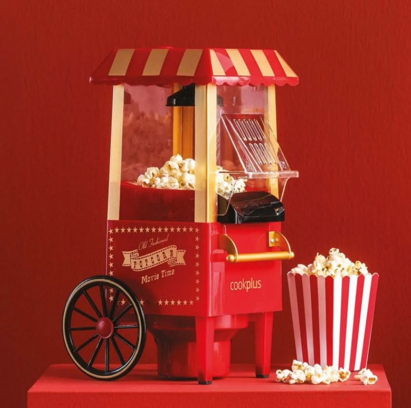 Carnival Crunch Retro Popcorn Cart